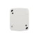 Single (ceramics) Mini OG IP54, with grounding, o/y, white kranz