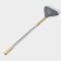 Window tester with telescopic aluminum handle and Dalyan's burning, 12 × 12 × 59 (89) cm, color mix