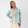 Minaku: Casual Collection Kids shirt, mint color, height 140