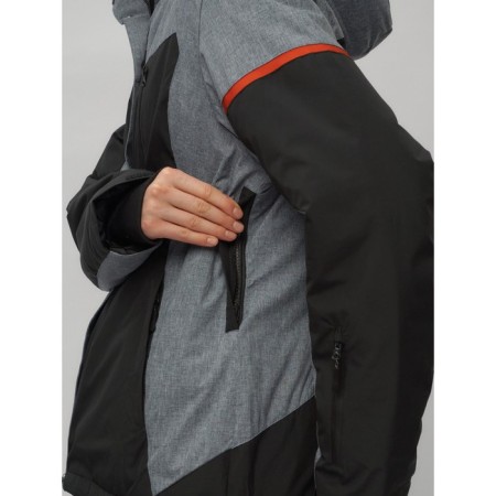 Ski suit female, size 60, black color-30