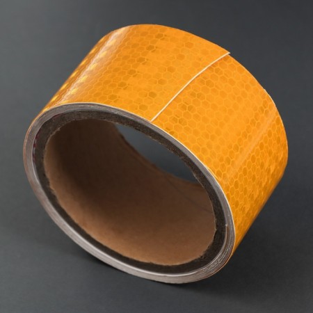 Reflective tape, self -adhesive, yellow, 5 cm x 3 m-3