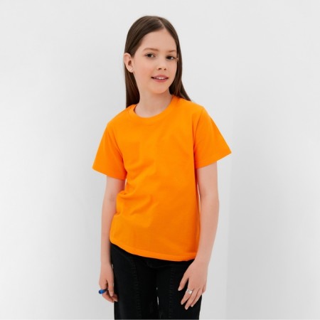T -shirt for nursery, orange color, height 104 cm