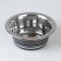 Standard color bowl with strip, 225 ml, black