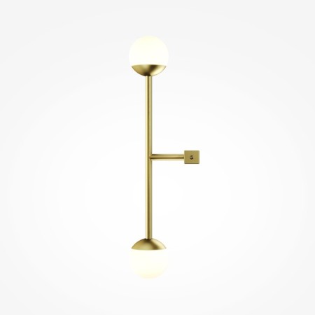 Bra Maytoni Mod285WL-L10BS3K, LED, 10W, 14.1x13x48 cm, 900lm, brass color-2