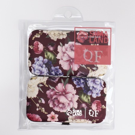 Manicure set of “Flower rapsia”, 7 items, in a case, multi -colored-6