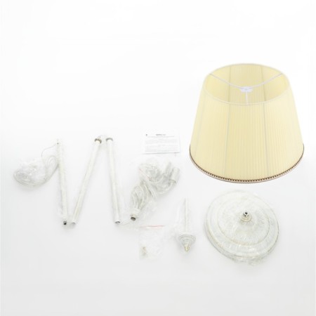 Citilux “Vienna” KL402923, 42x42x164 cm, 3x60W, E27, white color-8