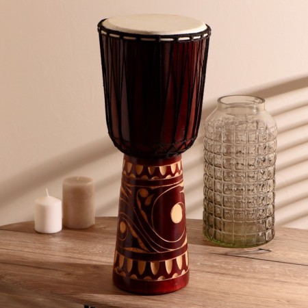 Souvenir musical instrument drum jambe "Light" 50x23x23 cm mix-1