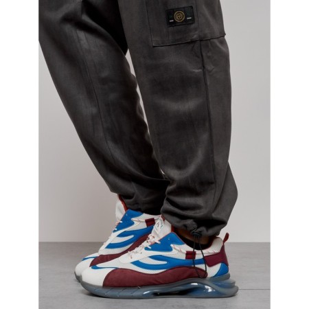 Sports pants, size 54, gray color-11