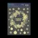 Interior sticker with the luminous layer "New Year's Wreath", 21 x 29.7 x 0.1 cm, New Year