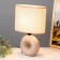 Board Lamp "Edel" E14 40w beige 12.5x20x29 cm Risalux