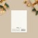 Postcard-Mini "Believe in Dream", Golden Fir, 10.5 x 7.5 cm, New Year