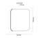 Lona lamp, 30W LED 4000K, 3150LM, white color, IP43