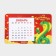 New Year's magnet with the calendar "New Year: rich year", 7 x 11 cm