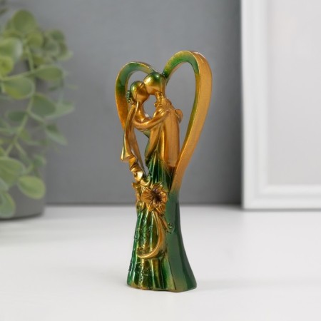 Polystone souvenir "In love-in heart" 12x6.8x3.5 cm-2