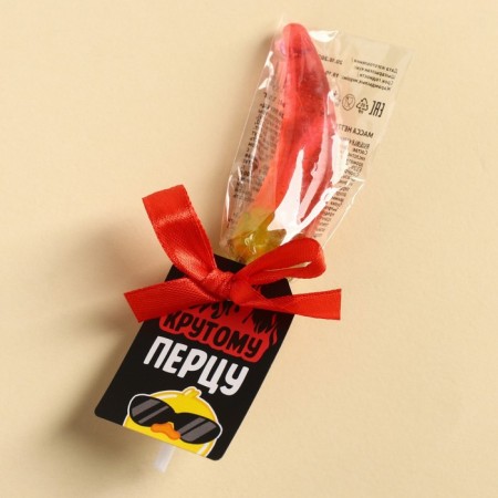 Lollice on a stick "Cool pepper", 15 g.-3