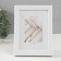 Photo frame Plastic "Mira" 13x18 cm, 641861 White (plastic screen)