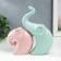Souvenir Ceramics "Two Elephants" Pastel matte set 2 pcs 12x12 22x13 cm
