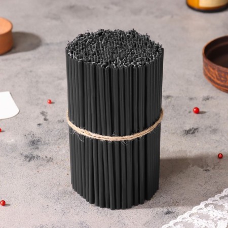 Church candle from wax No. 100, black, 1 kg-2