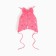 A cap for a girl, coral color, size 44-46