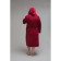 Frequencies Tainted Hood with a hood, size 60-62, burgundy color