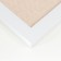 Photo frame Plastic in 2 photos "Love message" with clothespins, white 30x30 cm