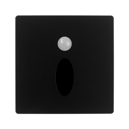 Built-in lamp for the stairs, NL-39, engine sensor, 1.5 W, 60 lm, 6500k, black-3