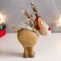 Polystone souvenir "Olesha in winter headphones and scarf" 22.5x15x7 cm