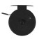 Inertial coil, metal plastic, diameter 7 cm, black white color, 801a