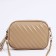 Cross-Bodi Bag on a zipper, beige color