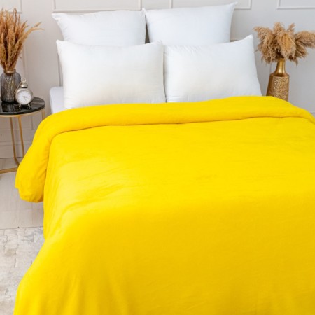 Pacific Plain 150x200cm, Yellow, Aerosoft 190g/m, PE 100%