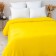 Pacific Plain 150x200cm, Yellow, Aerosoft 190g/m, PE 100%