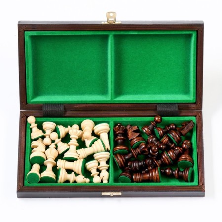 Chess Polish Madon "Olympic", 28.5 x 28.5 cm, King H-6.5 cm-2