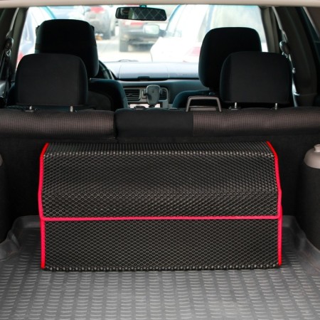 Organizer COFR in the trunk of a car, bag, EVA material, 70 cm, red kant-3