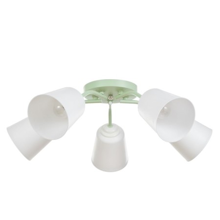 Causte "Online" (Tsil.) 5x15W E27 Model: BR 00284 Mint 52x52x15cm