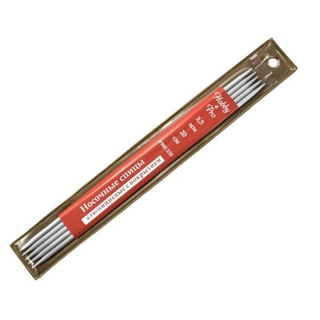 Nosyki aluminum knitting needles 20 cm/3.5 mm coated
