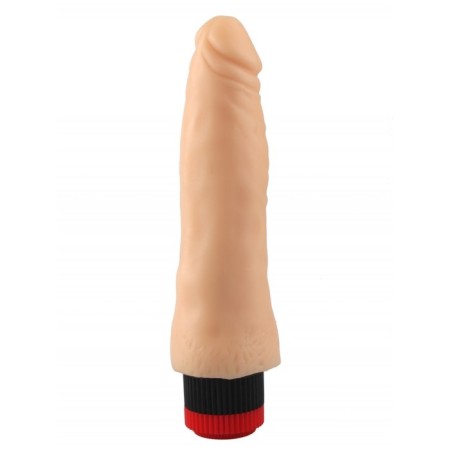 Vibrator Jaga-Jaga Realistic No. 3, built-in regulator, 17/4 cm, bodily