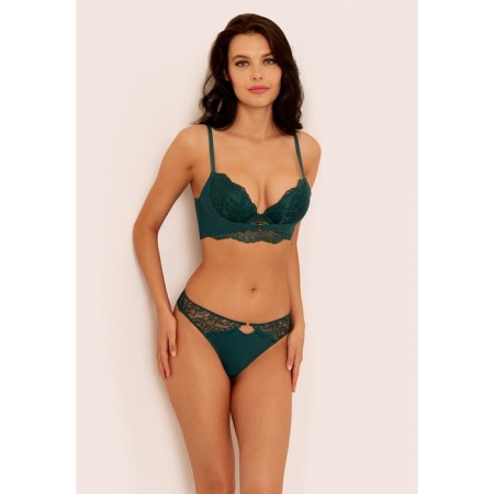 Women's panties Dainy XS, dark green color-4