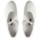 Folk women's shoes, insole length 20.5 cm, white color