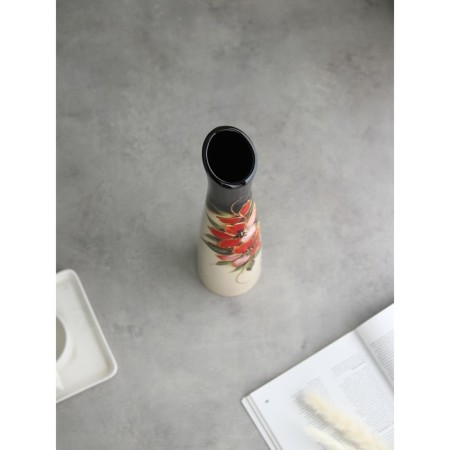 Ceramic vase "Beatrice", floor, colorful, 46 cm, author's work-12