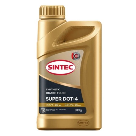 SINTEC Super DOT-4 brake fluid, 910 g