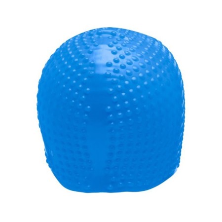ATEMI BS60 swimming cap, silicone, blue color-2