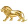 Decorative "Leo", 315 × 91 × 175 mm, gold color