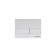 Berges Novum L4 control button, for hidden installation systems, white