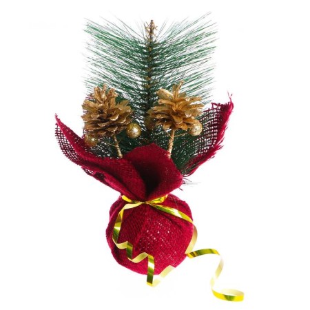 New Year's composition "Golden Bump and Christmas tree" mix-3