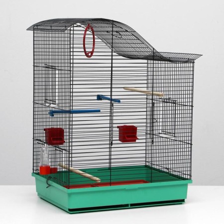 Fine Cage "Fiona", 4 tiers, 48 ​​x 38 x 65 cm, mix of flowers