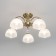 Cutilux Cutilux chandelier “Francesca” CL417153 58x58x26 cm, 5x75W, E27, brown color
