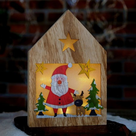 Decor with backlight "Tale in the house" 2.2 × 15.5 × 22 cm