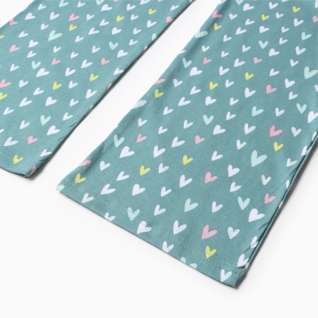 Home female "kittens" (T -shirt/pants), blue color, size 50-10
