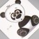Tattoo on the body color "Baby Panda" 6x6 cm