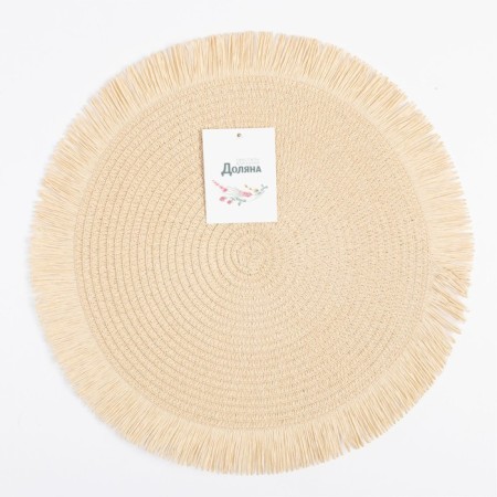 A set of napkins 2 pcs. Dolyana "Boho", central ministry, D 38 cm-3